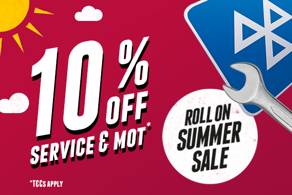 EXTENDED! 10% off Combined Service and MOT