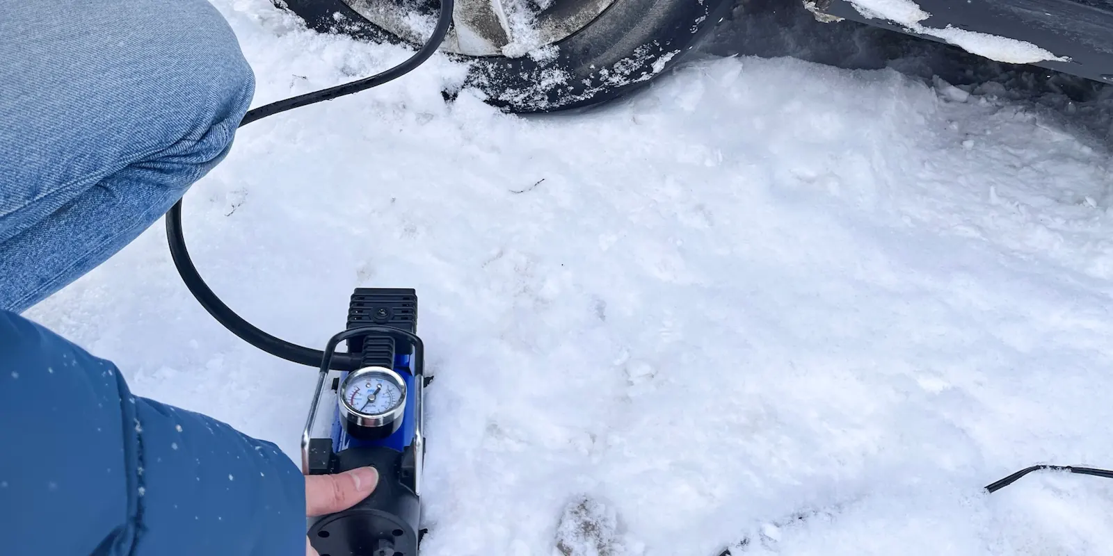 Tyre pressures at home