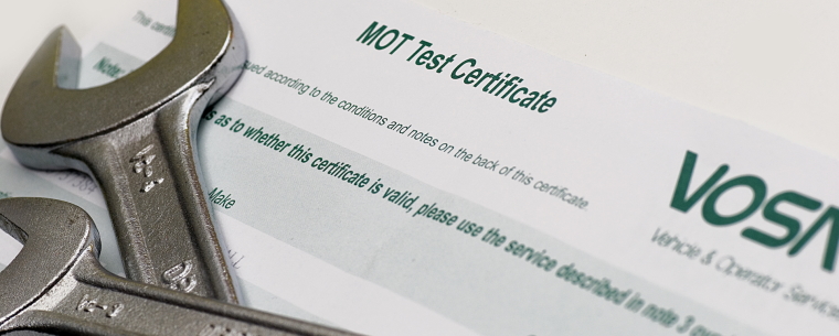 MOT Test Certificate